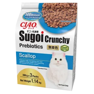 เชา สุโก้ย ครันชี่ รสหอยเชลล์ พลัส พรีไบโอติกส์