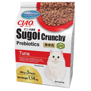 เชา สุโก้ย ครันชี่ รสปลาทูน่า พลัส พรีไบโอติกส์