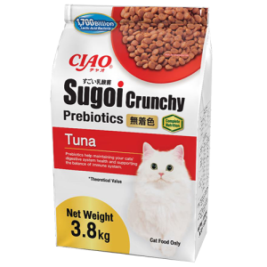 เชา สุโก้ย ครันชี่ รสปลาทูน่า พลัส พรีไบโอติกส์