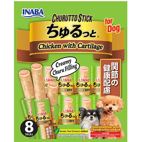 ชูหรุโตะ สติก สำหรับสุนัข ไก่กับกระดูกอ่อน