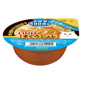 ซอฟท์เจลลี่คัพปลาทูน่าหน้าสันในไก่และปลาโอแห้ง