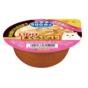 ซอฟท์เจลลี่คัพปลาทูน่าหน้าสันในไก่และปูอัด