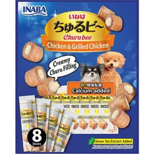 ชูหรุบี สำหรับสุนัข เนื้อสันในไก่ย่างกับแคลเซียม