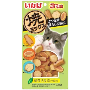 (ซอฟท์ บิต มิกซ์) เนื้อสันในไก่กับปลาทูน่าผสมปลาโอแห้ง รสหอยเชลล์