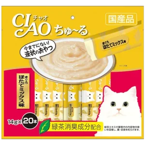 เชา ชูหรุ ปลาทูน่าผสมหอยเชลล์