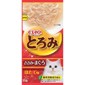 โทโรมิ ไลน์ เพาช์ 4พี รสเนื้อสันในไก่ ทูน่า หอยเชลล์