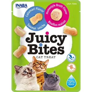 จูซี่ ไบท รสน้ำซุปแบบโฮมสไตส์และปลาหมึก